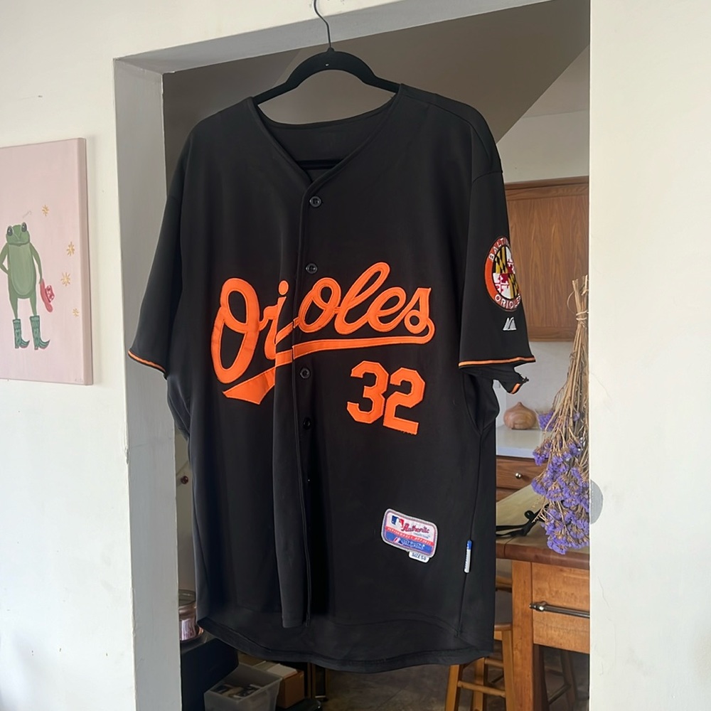 Authentic Matt Wieters Orioles Jersey Size 50